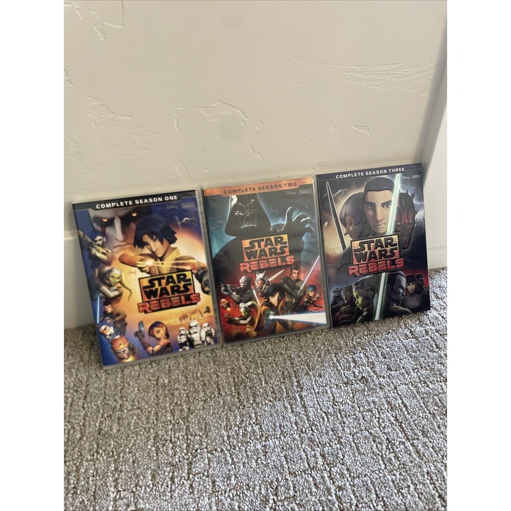 Star Wars Rebels Complete Seasons One Two Three 1 2 3 DVD Box Sets